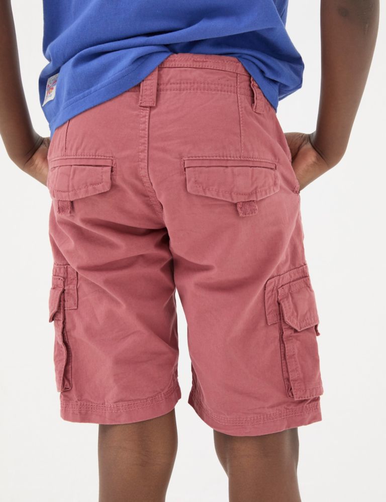 Pure Cotton Cargo Shorts (3-13 Yrs) 4 of 4