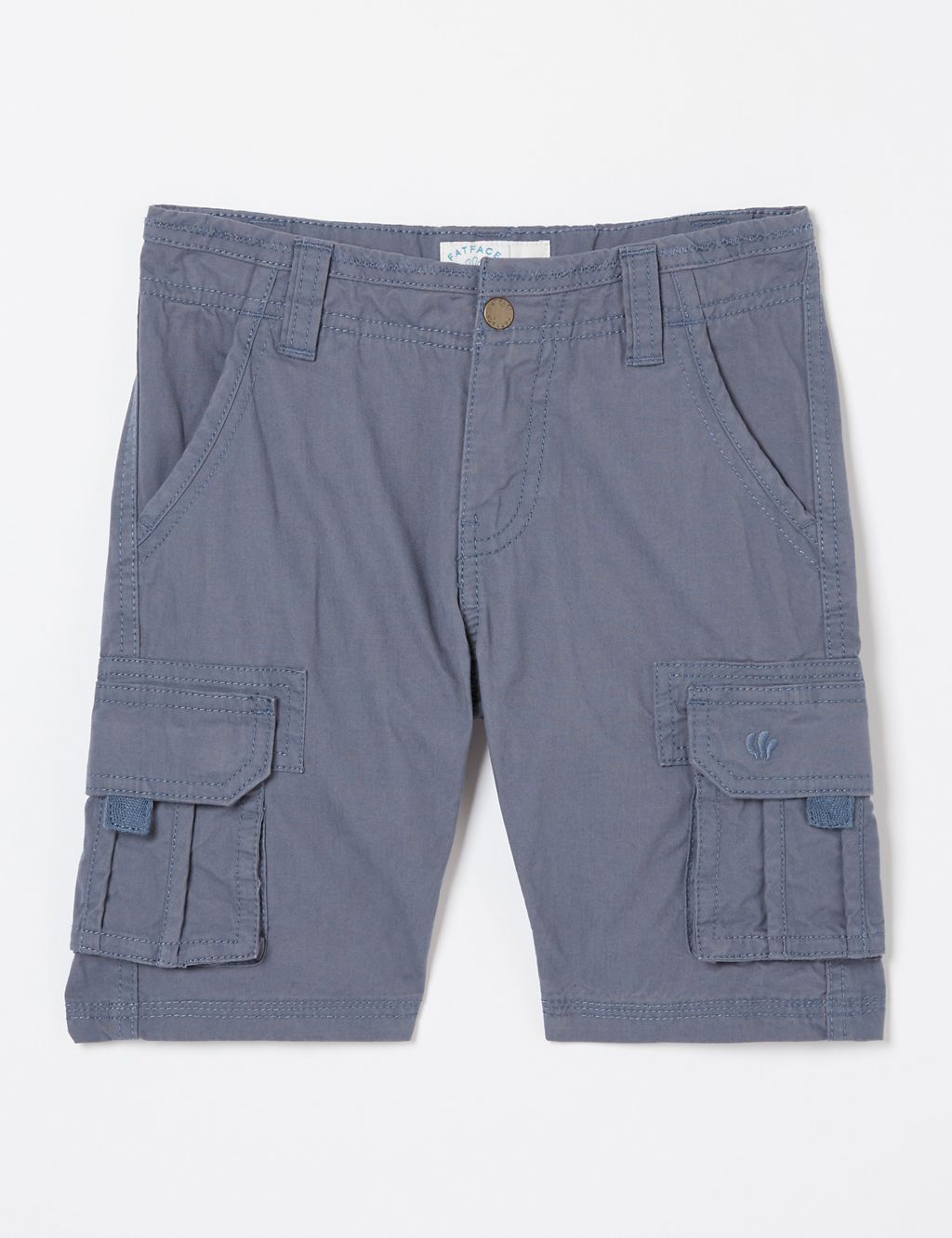 Pure Cotton Cargo Shorts (3-13 Yrs) 1 of 4