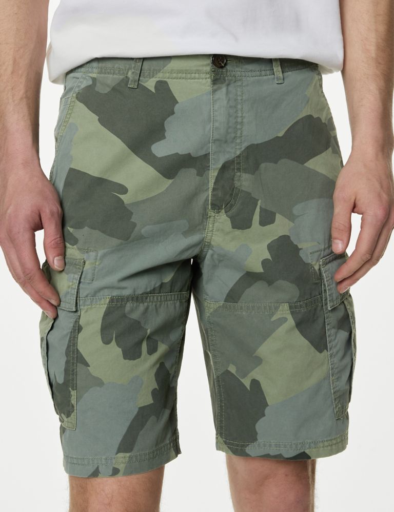 Pure Cotton Cargo Shorts 1 of 6