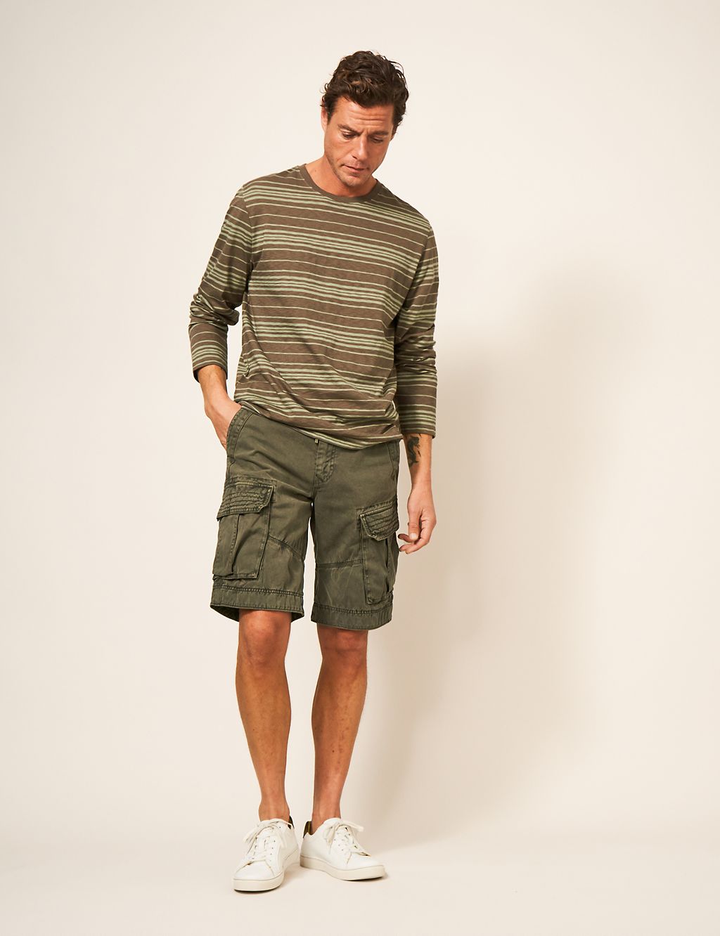 Pure Cotton Cargo Shorts 3 of 5