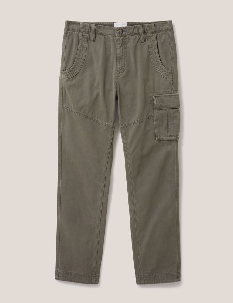Pure Cotton Cargo Trousers 2 of 5