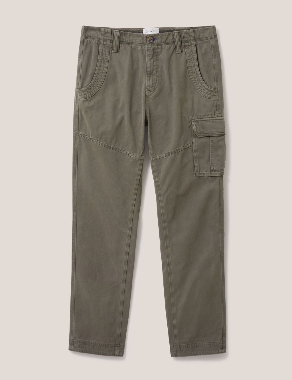 Pure Cotton Cargo Trousers 1 of 5