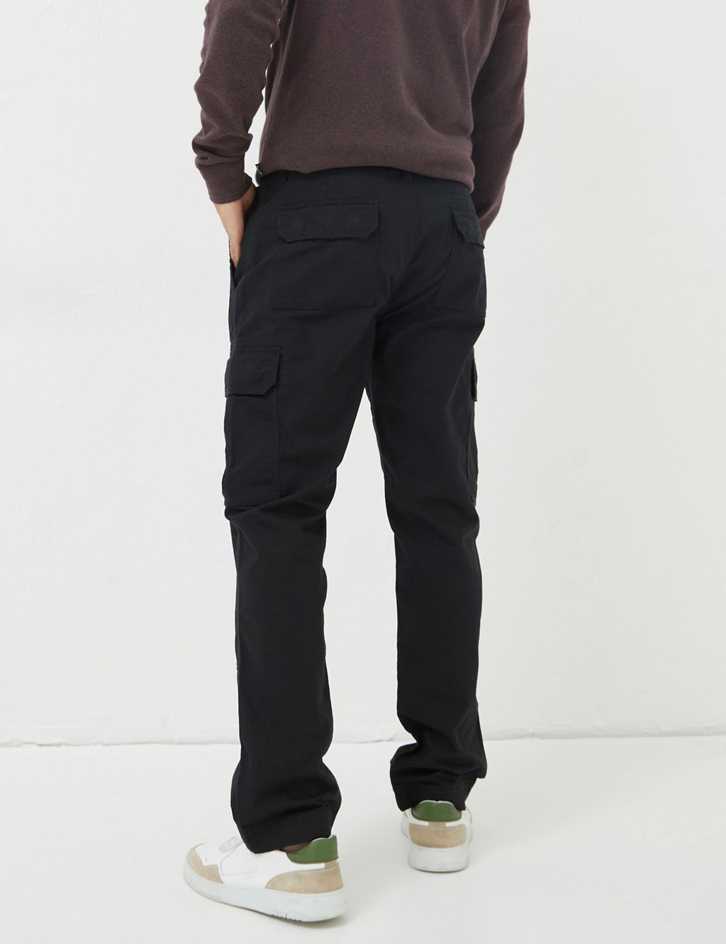 Pure Cotton Cargo Trousers 4 of 5