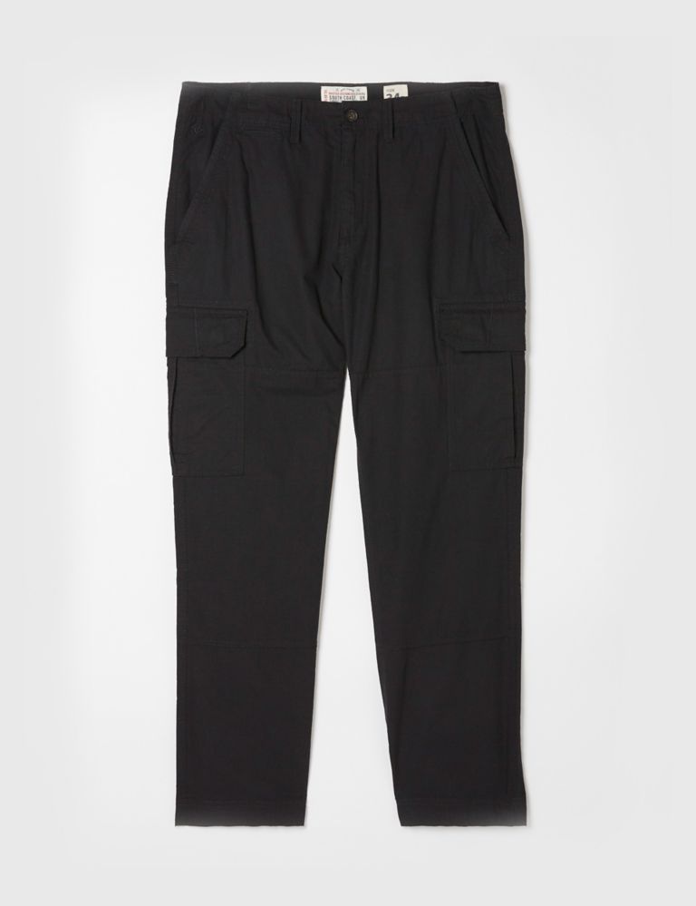Pure Cotton Cargo Trousers 2 of 5