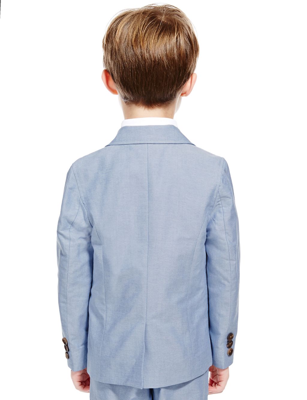 Pure Cotton Chambray Blazer (1-7 Years) 4 of 5