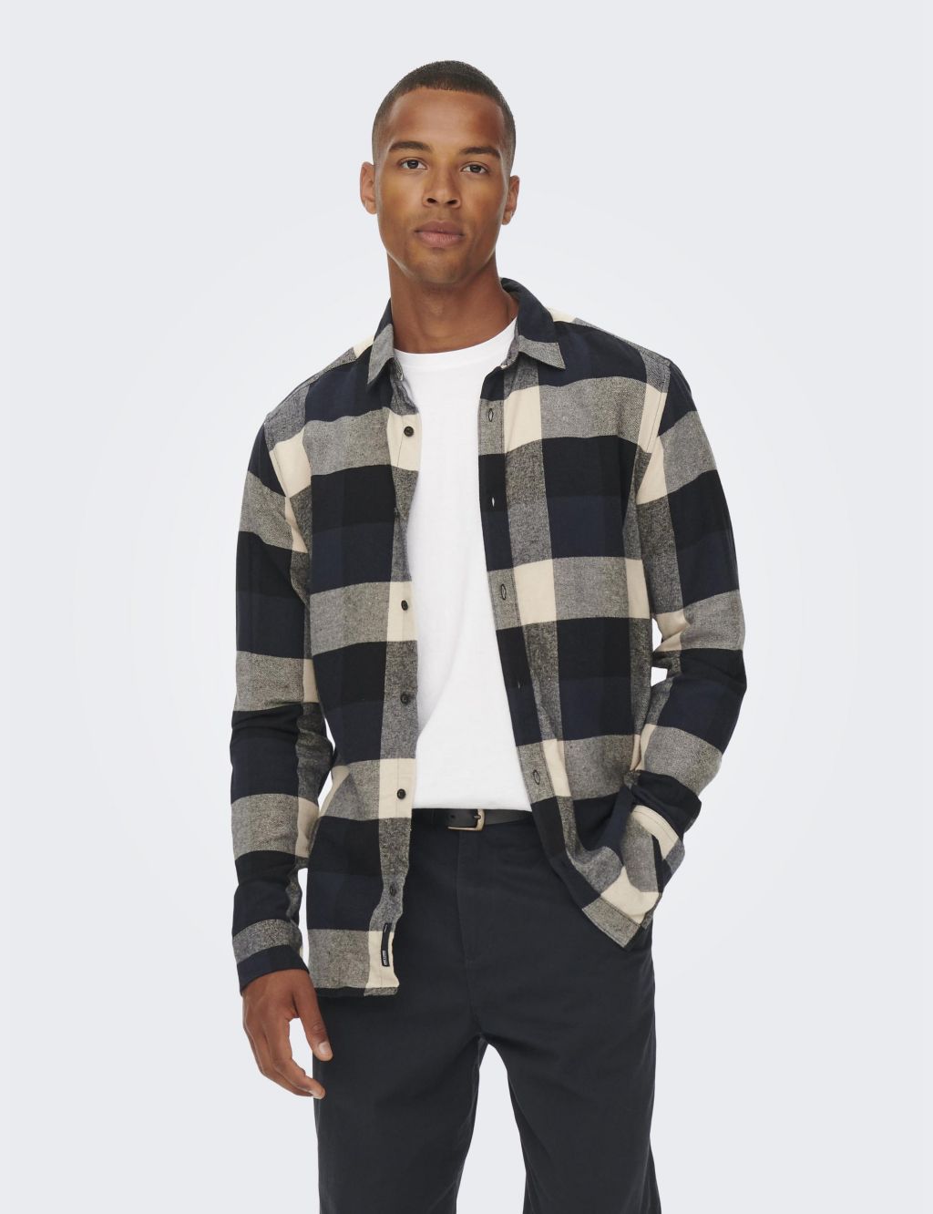 Pure Cotton Check Flannel Shirt 3 of 3