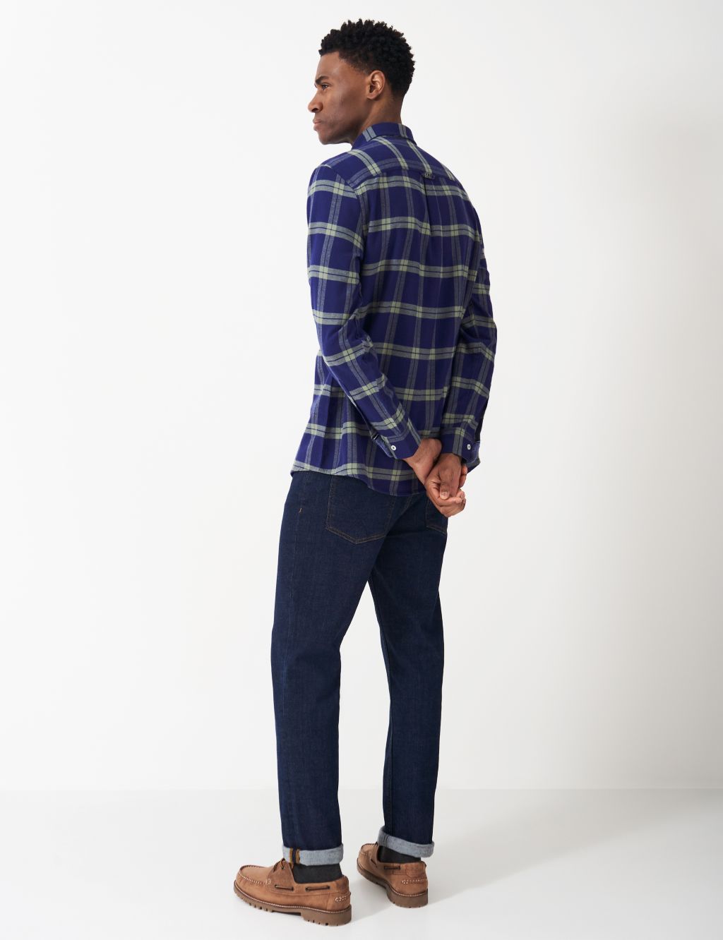 Pure Cotton Check Flannel Shirt 4 of 5