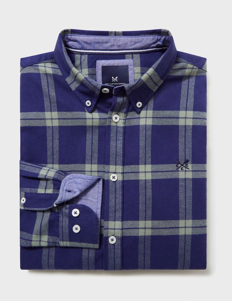 Pure Cotton Check Flannel Shirt 2 of 5