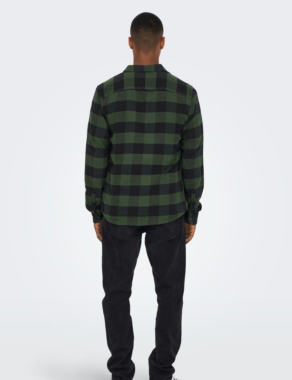 Pure Cotton Check Flannel Shirt 6 of 7