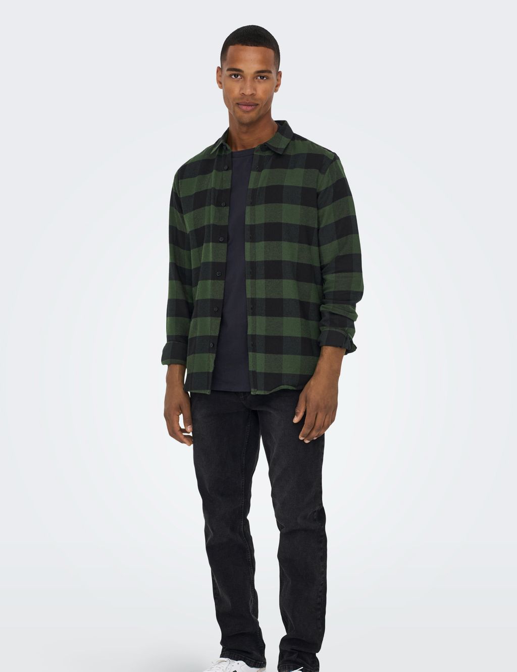 Pure Cotton Check Flannel Shirt 2 of 7