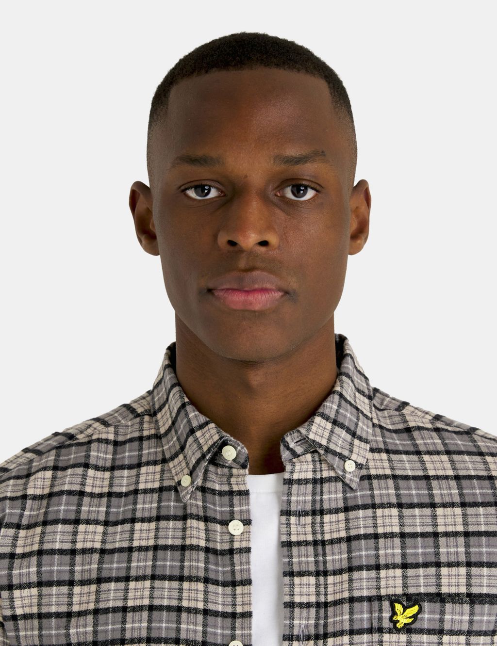 Pure Cotton Check Flannel Shirt 4 of 4