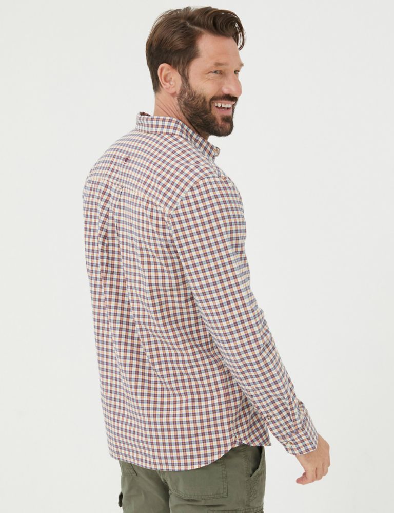 Pure Cotton Check Flannel Shirt 3 of 5