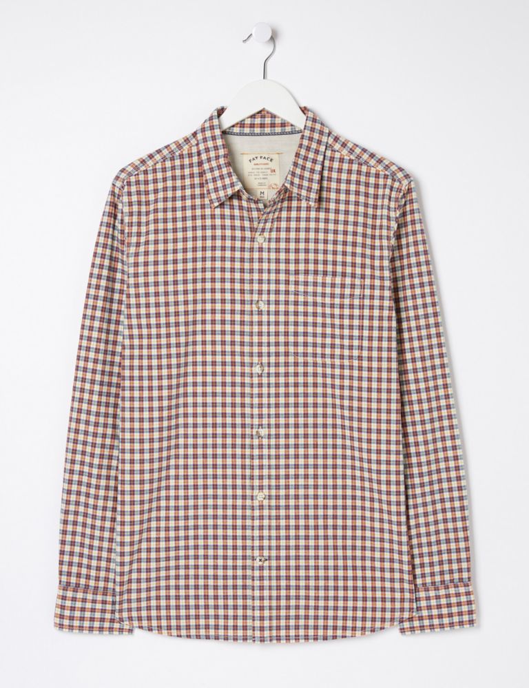 Pure Cotton Check Flannel Shirt 2 of 5