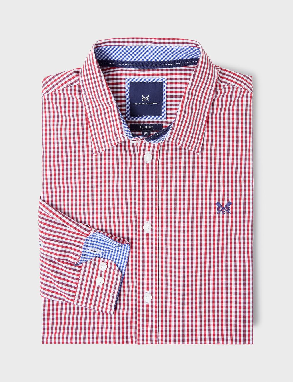 Pure Cotton Check Oxford Shirt 1 of 5