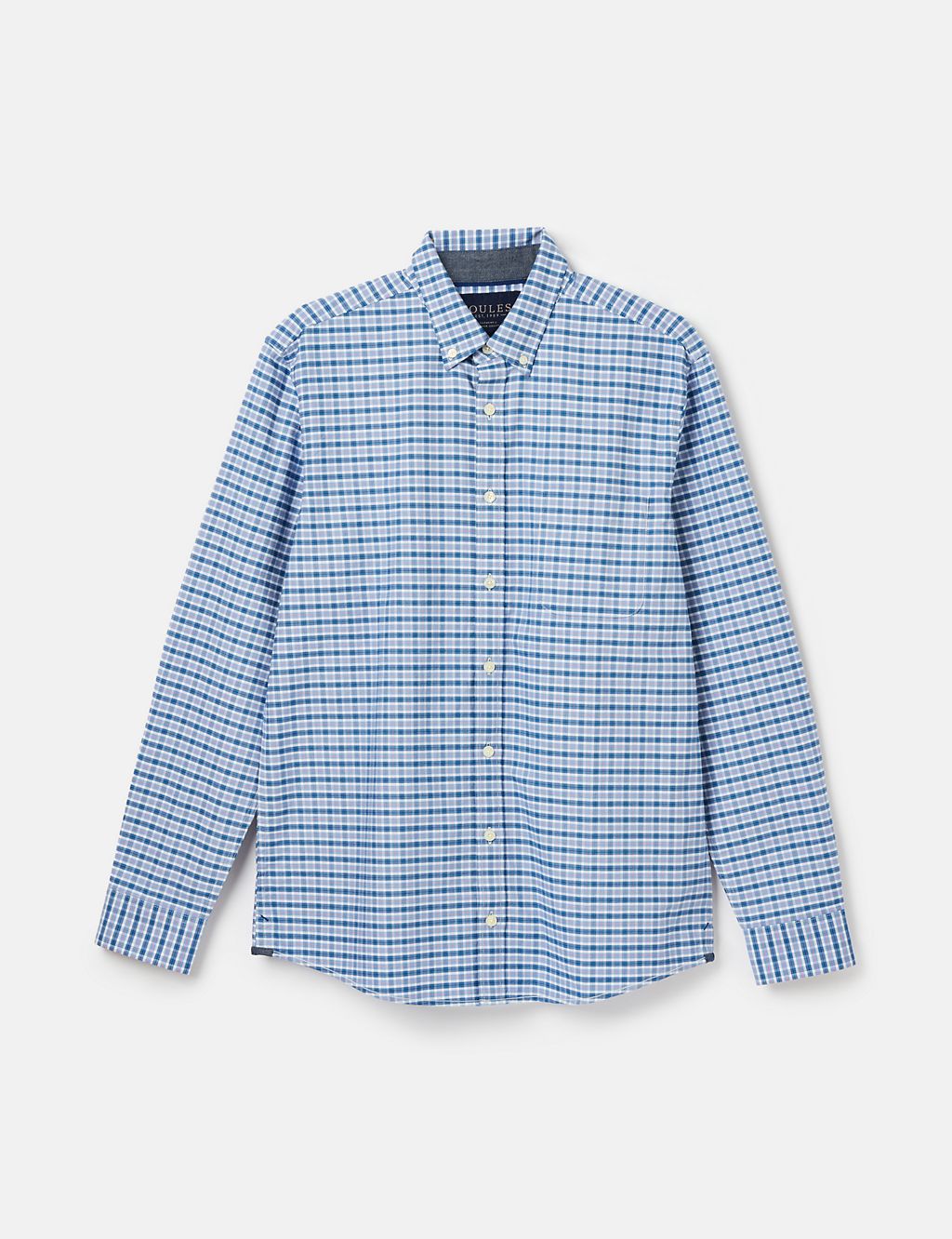 Pure Cotton Check Oxford Shirt 1 of 6