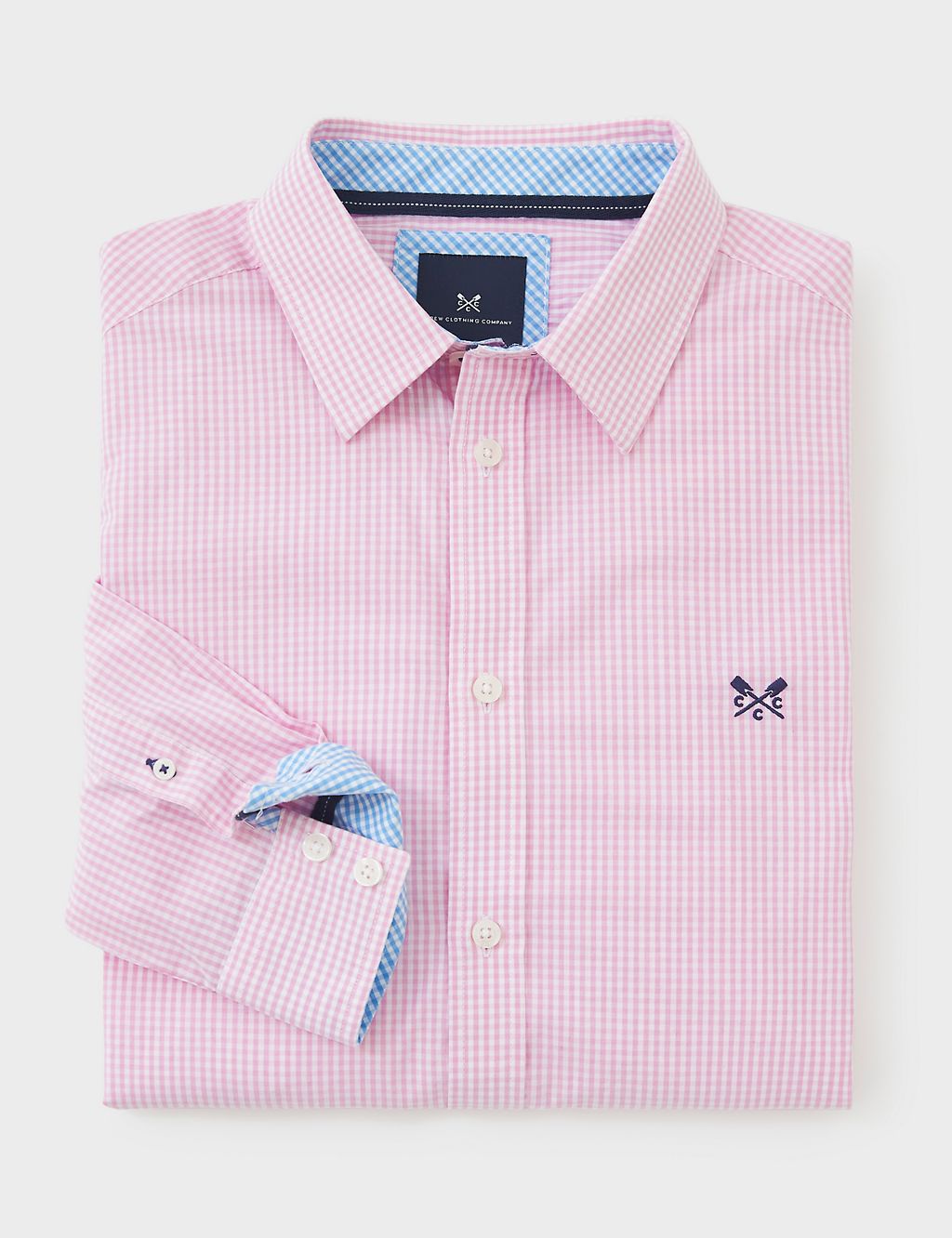 Pure Cotton Check Shirt | Crew Clothing | M&S