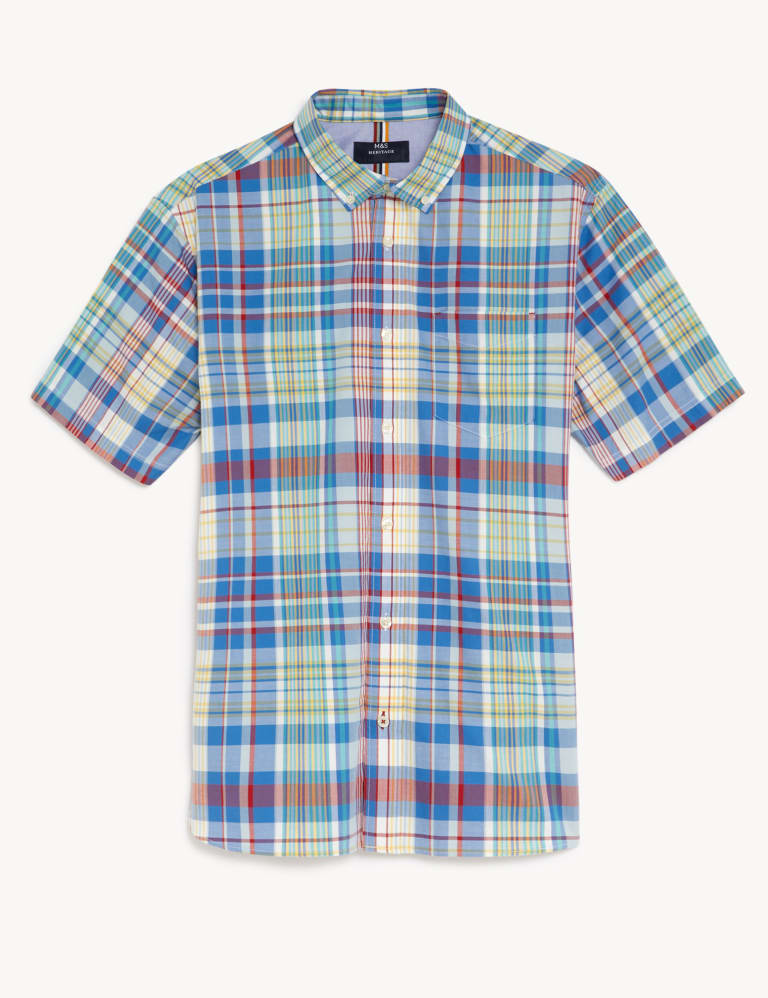 Short sleeve shop shirts m&s