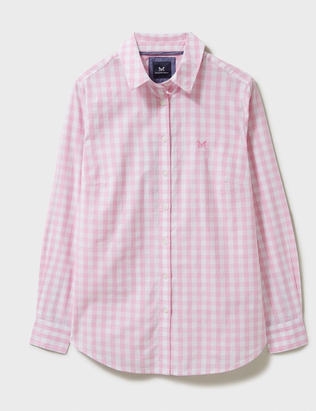 Pure Cotton Checked Collared Shirt 1 of 5