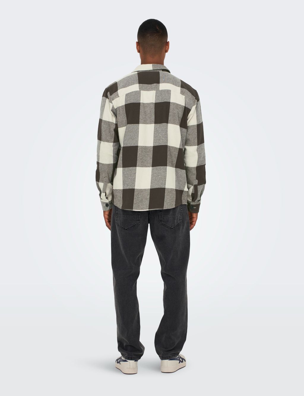 Pure Cotton Checked Overshirt 2 of 7