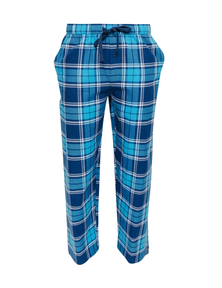 Marks and spencer checked pyjamas discount