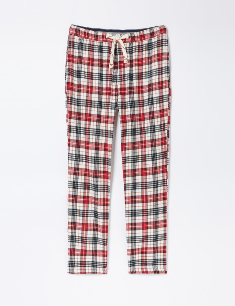 PIQUE Bear Motif Pajama Pants