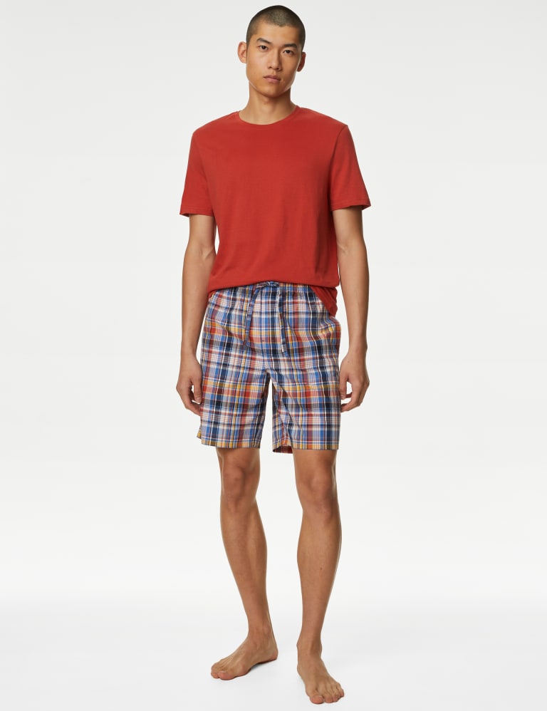 M&s checked pyjamas sales