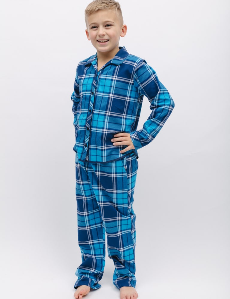 Marks and spencer hotsell checked pyjamas