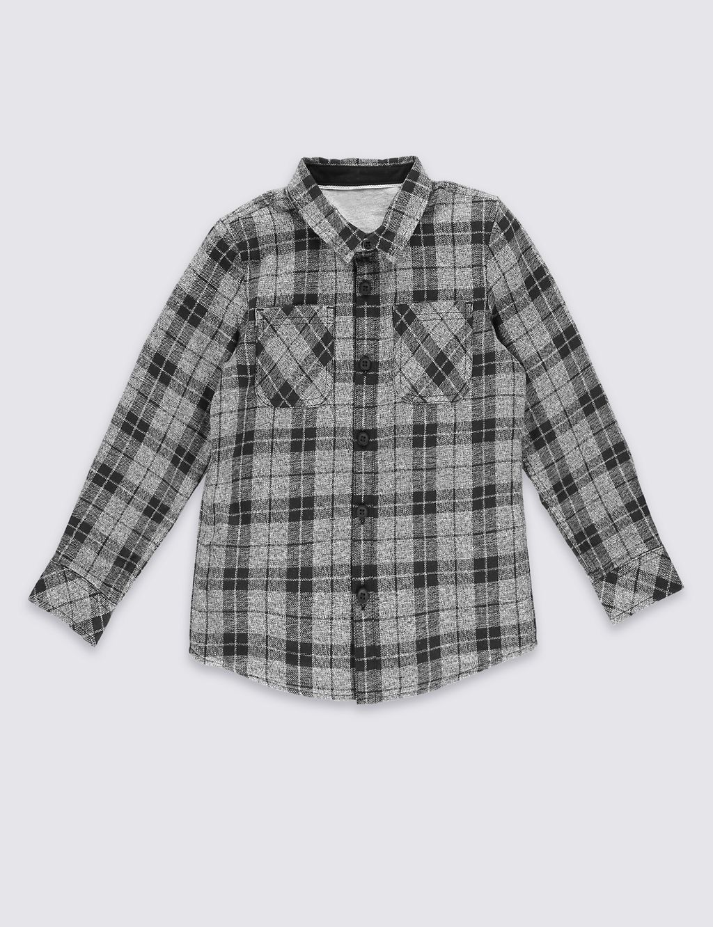 Pure Cotton Checked Shirt (1-7 Years) 1 of 5