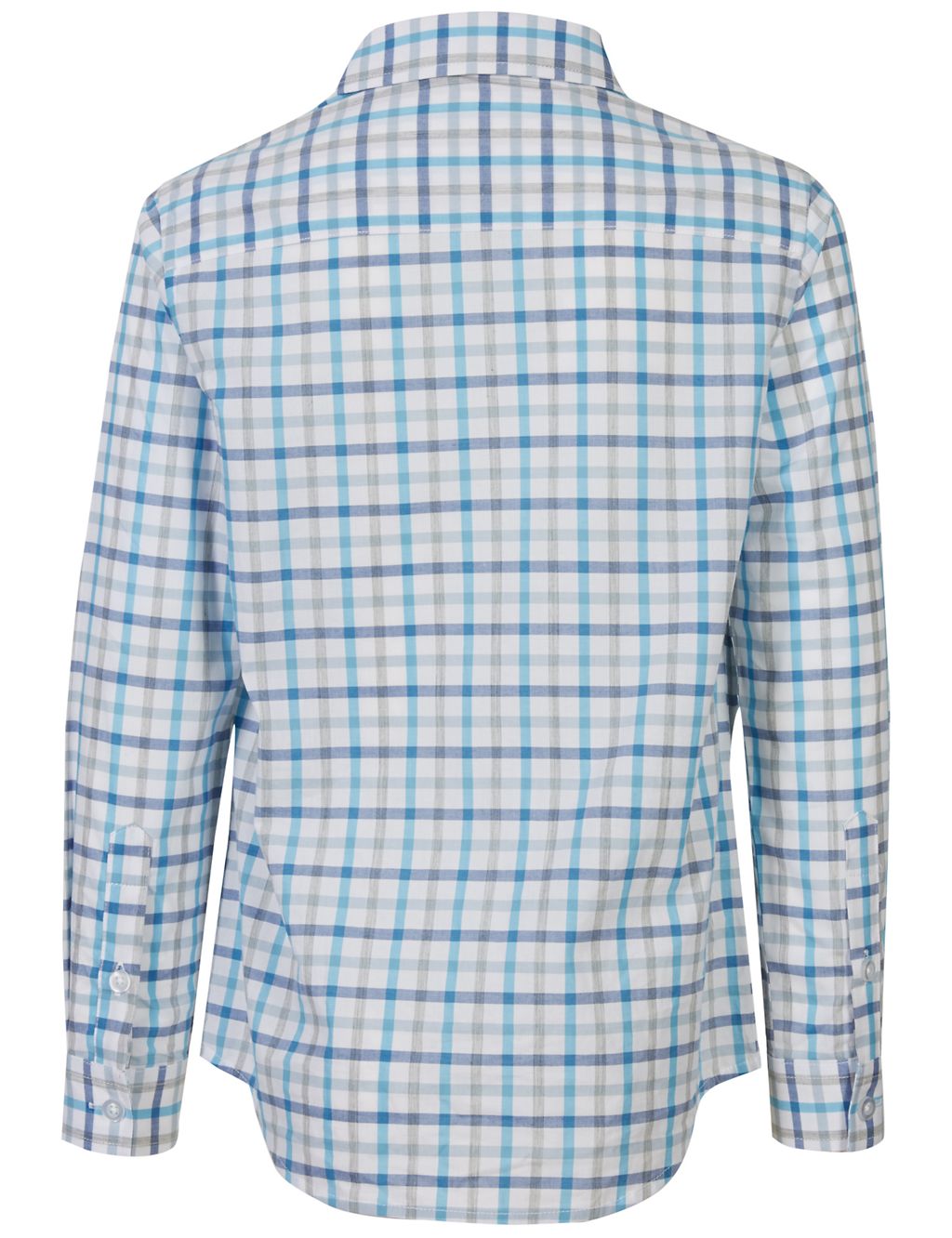Pure Cotton Checked Shirt (3-14 Years) 6 of 6
