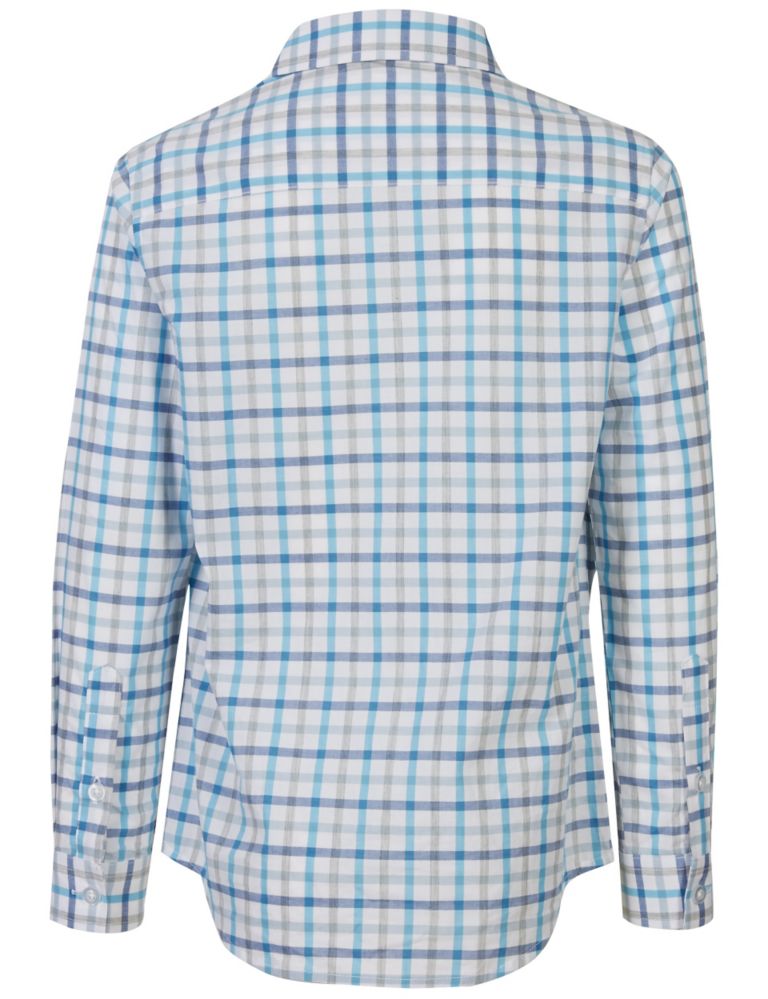 Pure Cotton Checked Shirt (3-14 Years) 6 of 6
