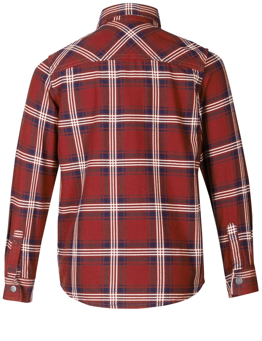 Pure Cotton Checked Shirt (3-14 Years) 5 of 5