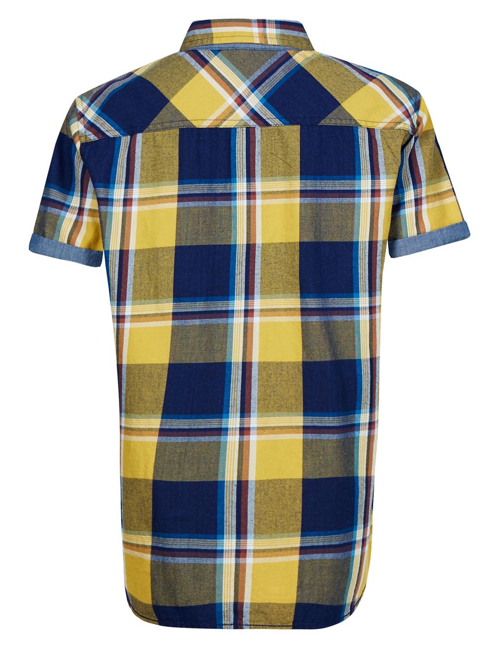 Pure Cotton Checked Shirt (5-14 Years) 6 of 6
