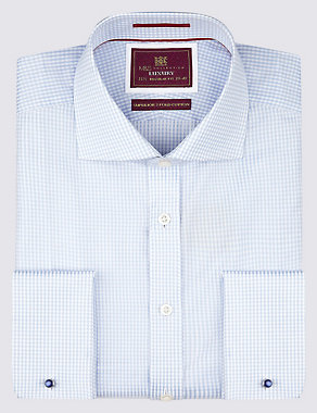 Pure Cotton Checked Shirt Image 2 of 6