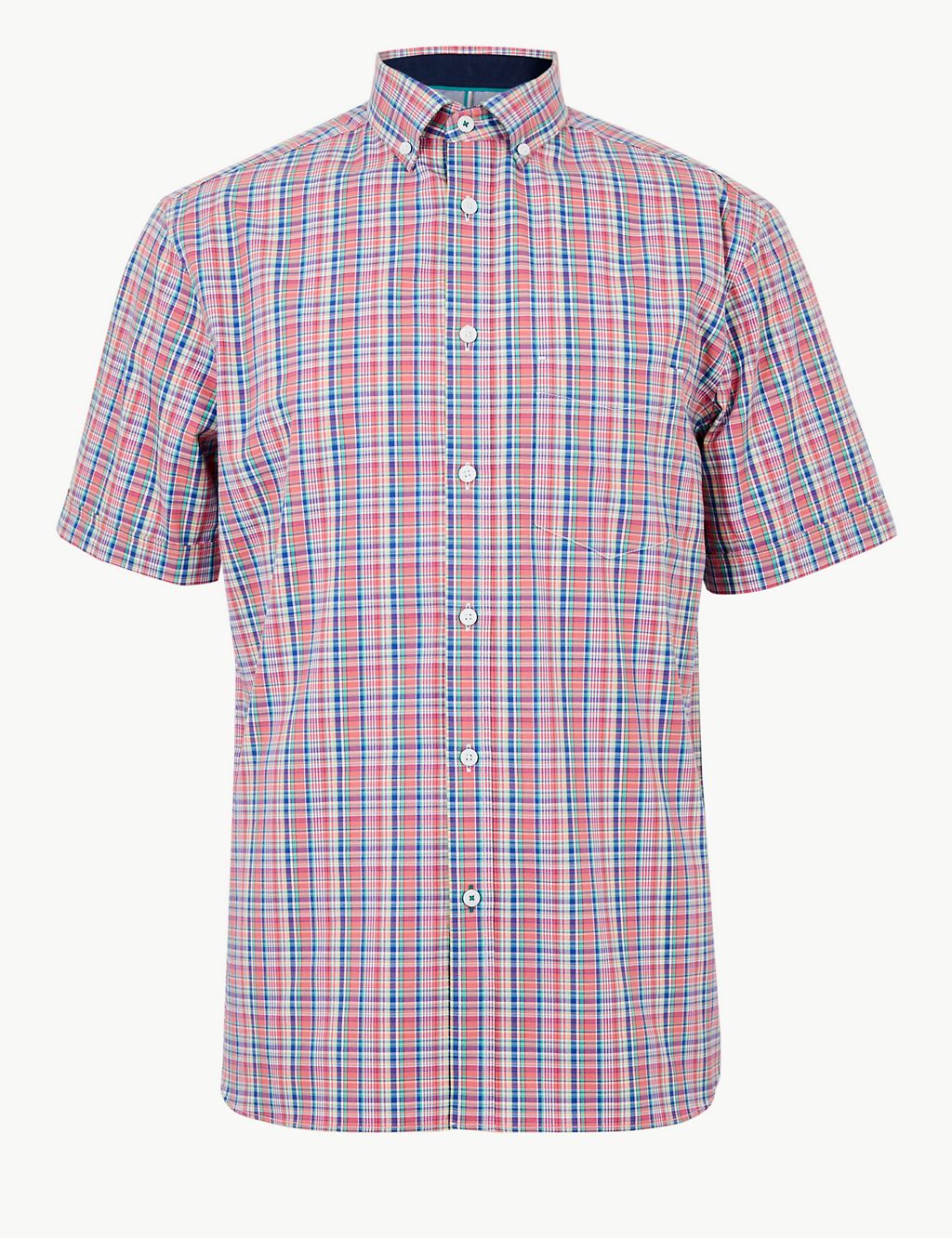 Pure Cotton Checked Shirt 1 of 6