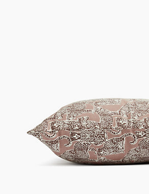Pure Cotton Cheetah Cushion Image 2 of 5