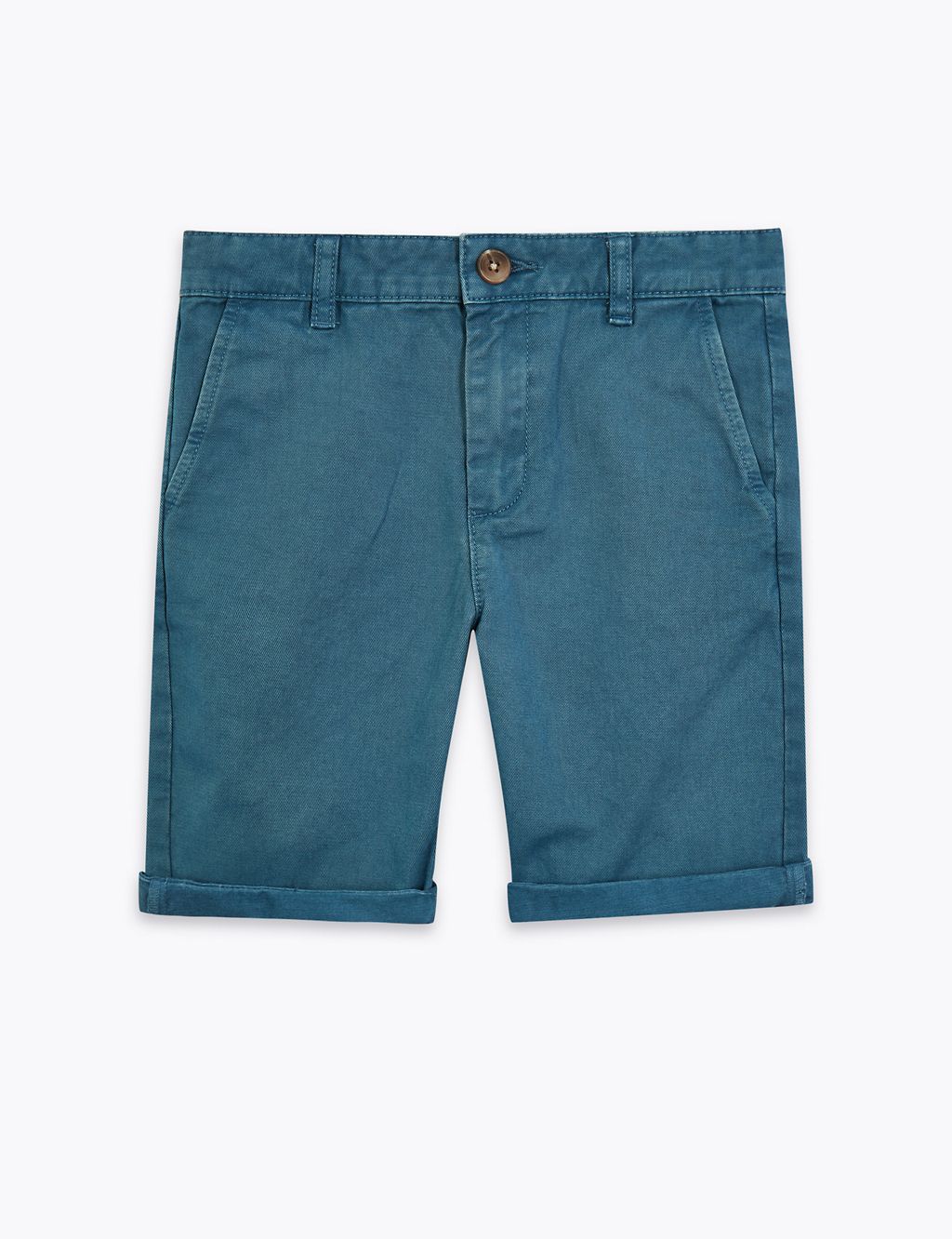 Pure Cotton Chino Shorts (6-16 Yrs) 1 of 5