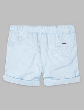 Pure Cotton Chino Shorts Image 2 of 3