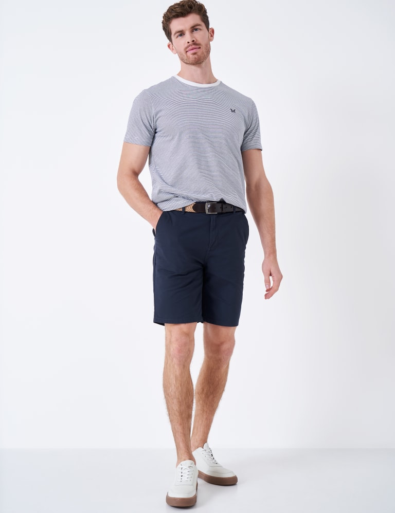 Dark blue khaki hotsell shorts