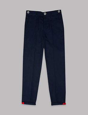Pure Cotton Chinos (3-14 Years) Image 2 of 4