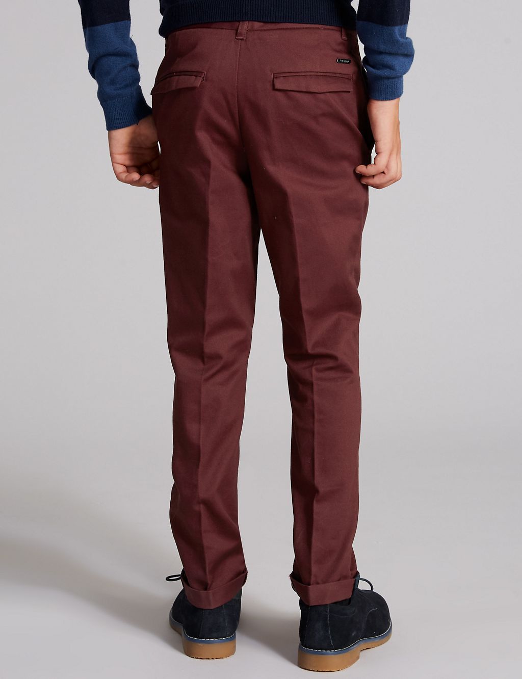 Pure Cotton Chinos (3-16 Years) 4 of 4