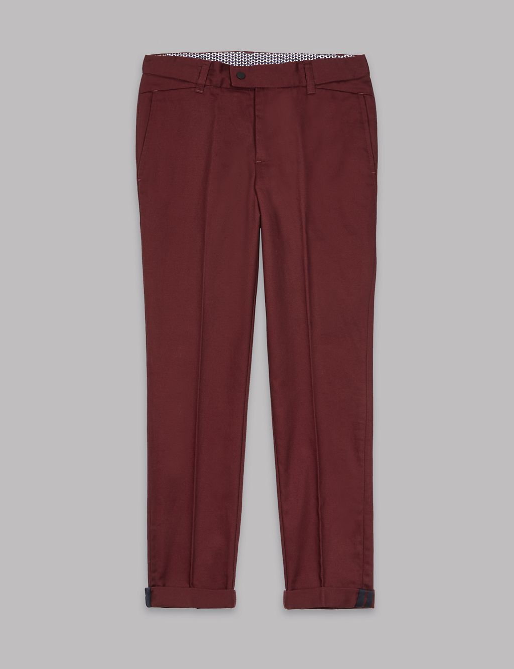 Pure Cotton Chinos (3-16 Years) 1 of 4