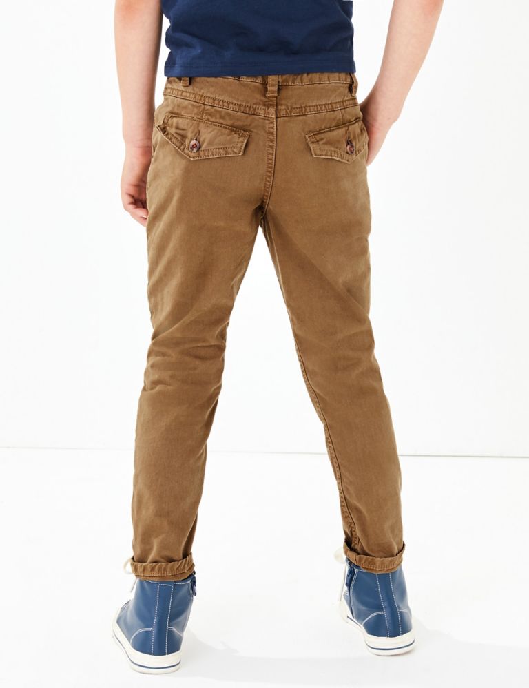 Pure Cotton Chinos (6-16 Yrs) 4 of 6