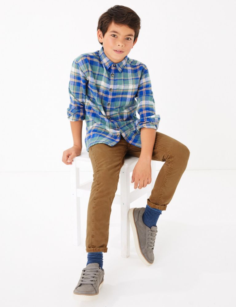 Pure Cotton Chinos (6-16 Yrs) 6 of 6