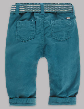 Pure Cotton Chinos Image 2 of 3