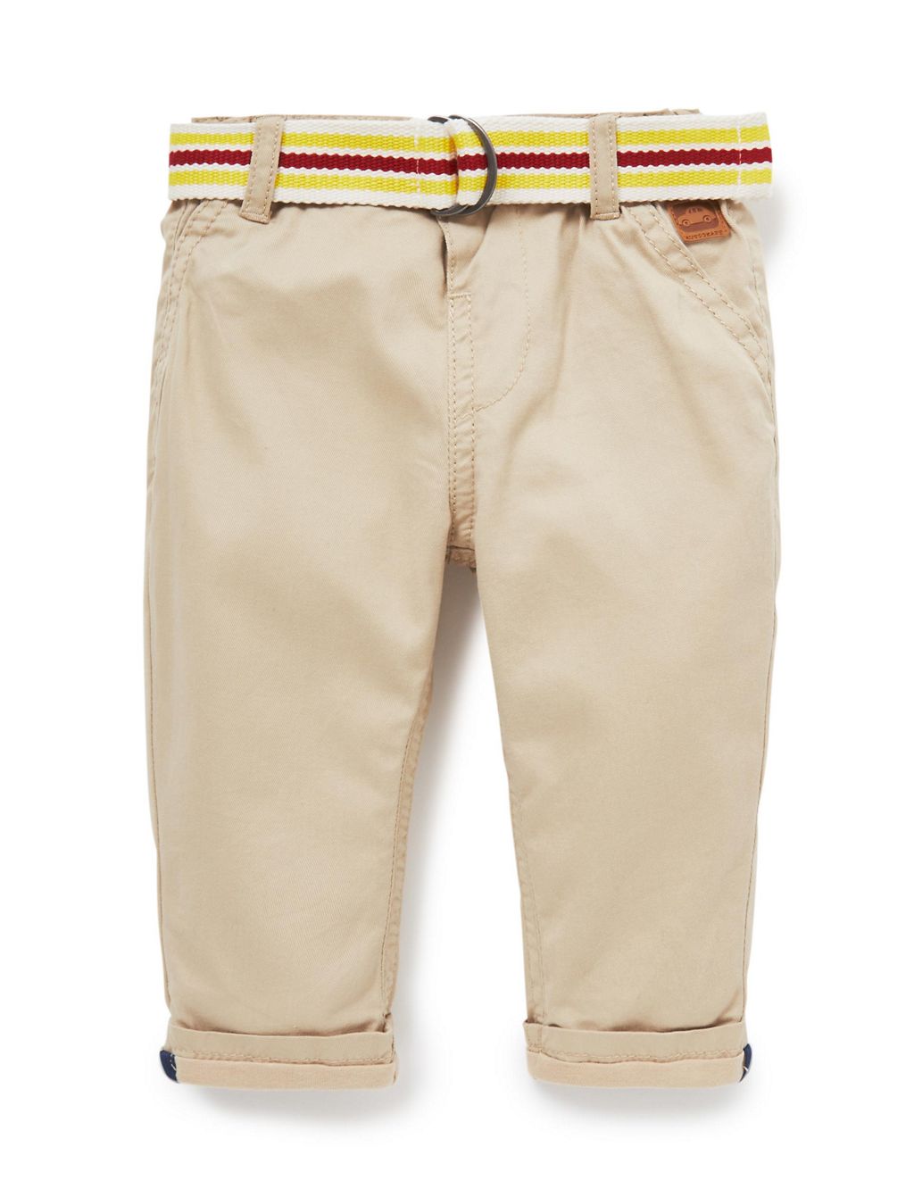 Pure Cotton Chinos with Belt 3 of 3