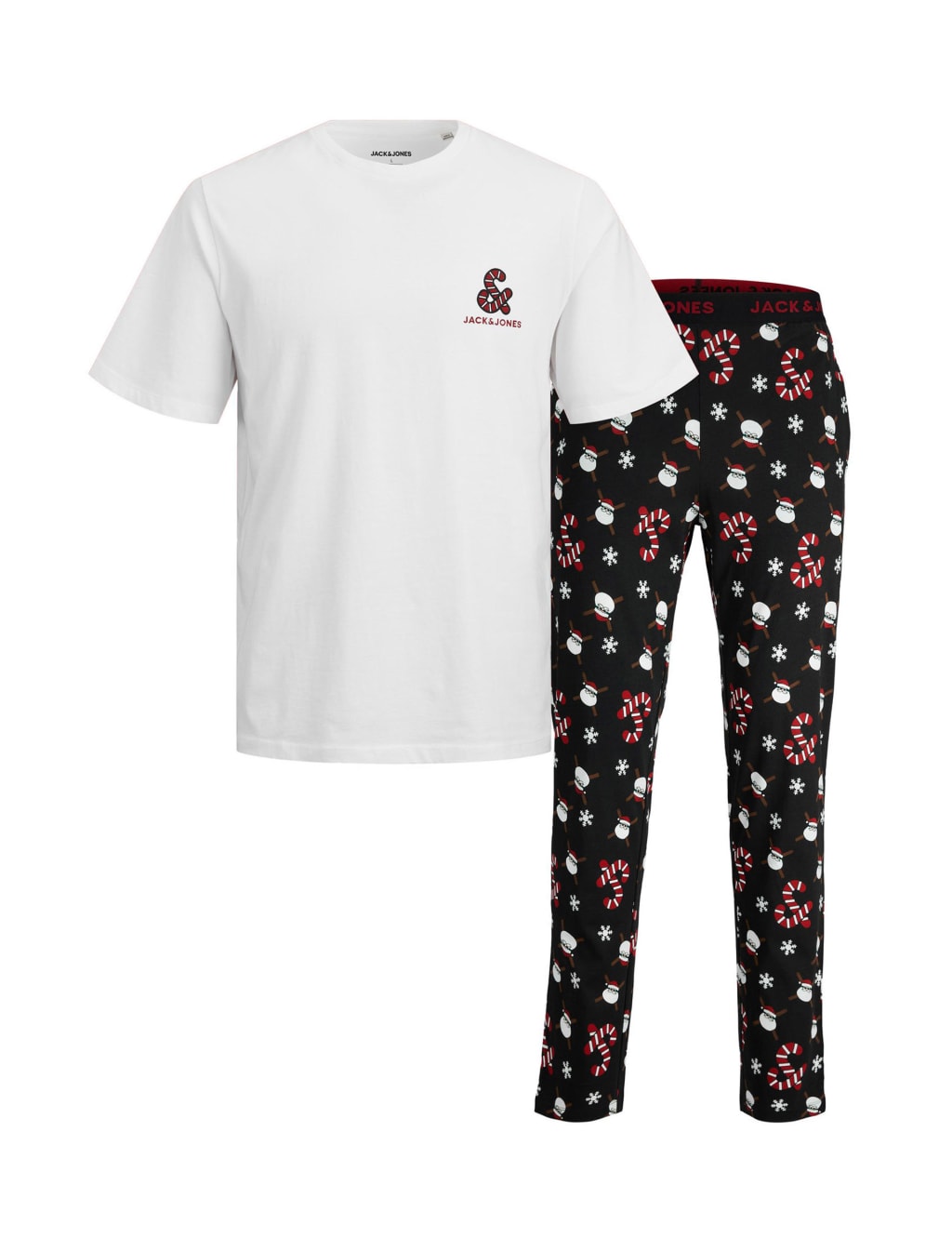 Pure Cotton Christmas 8 16 Yrs Pyjamas JACK JONES JUNIOR M S