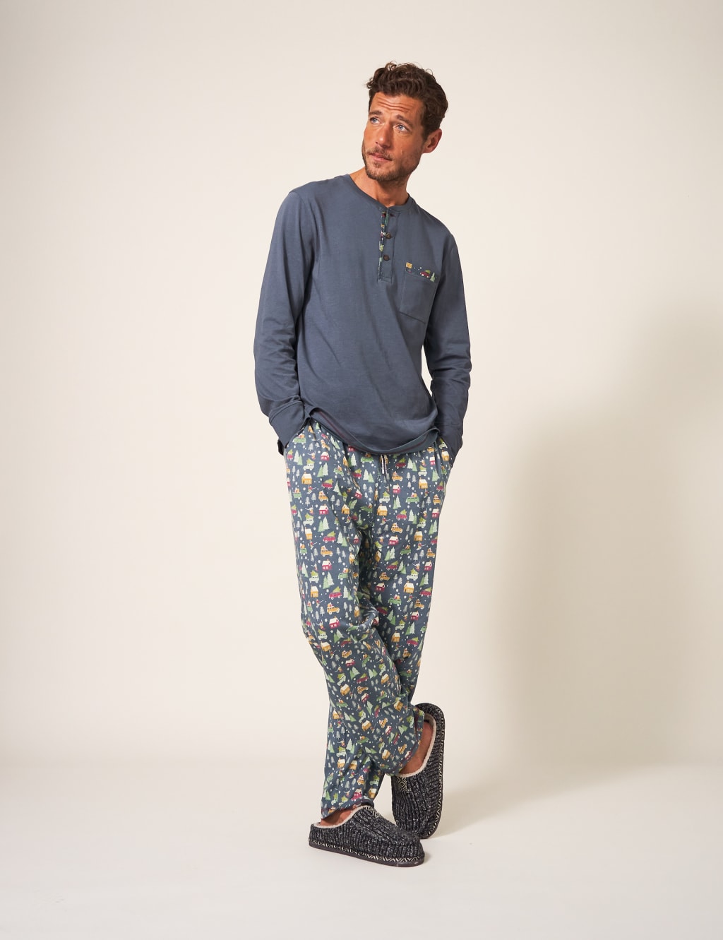 Christmas pyjama bottoms best sale
