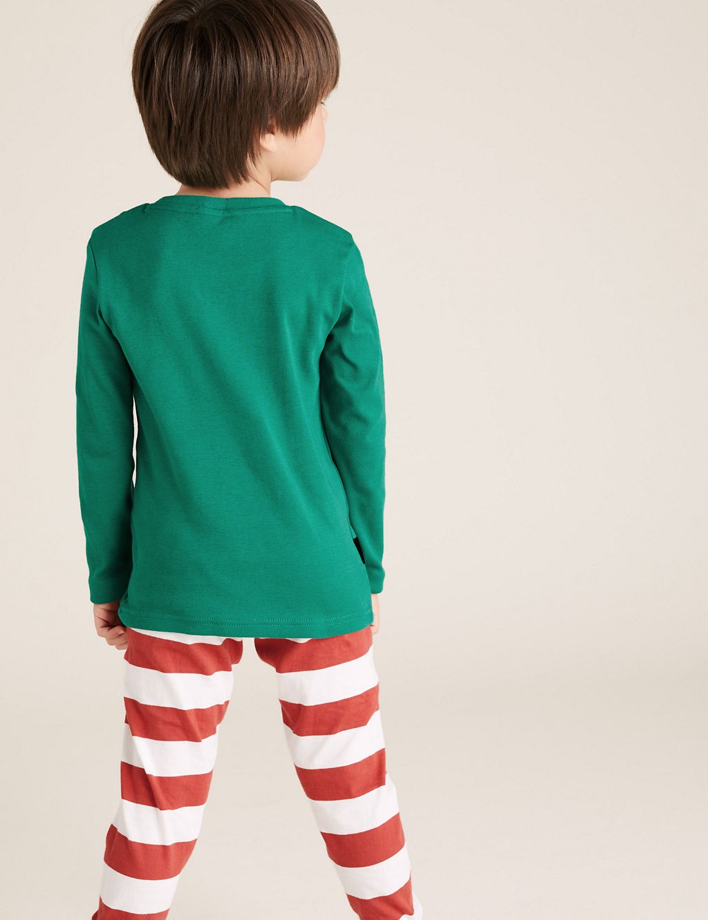 Pure Cotton Christmas Pyjama Set (1-7 Yrs) 4 of 6