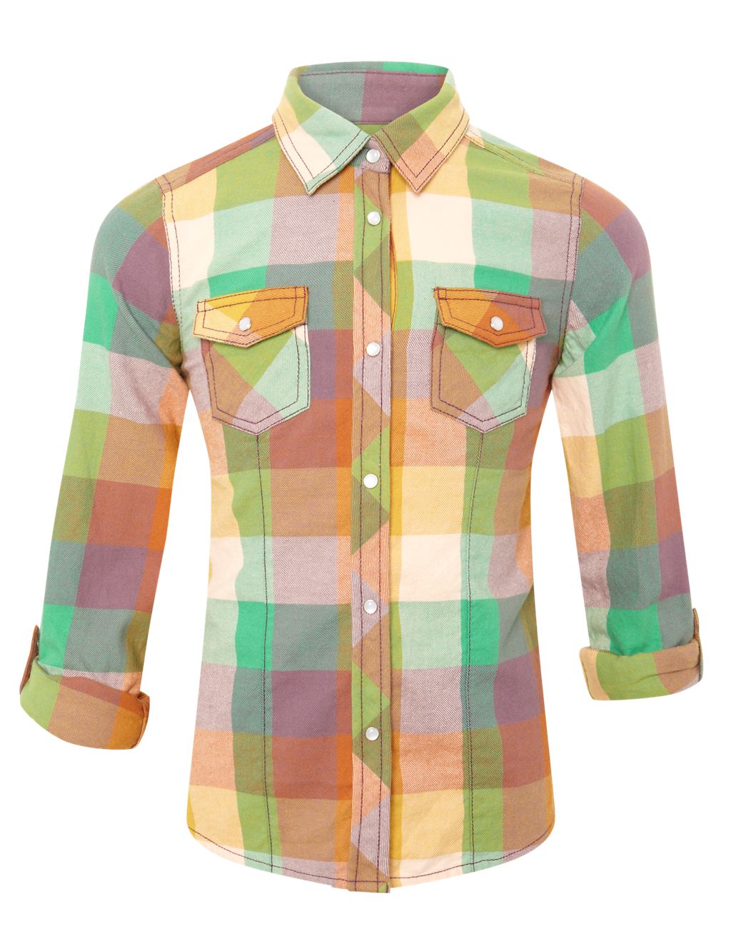 Pure Cotton Classic Collar Checked Shirt 1 of 7