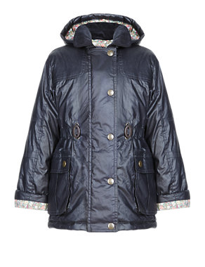 Pure Cotton Coated Jacket (1-7 Years) Image 2 of 6